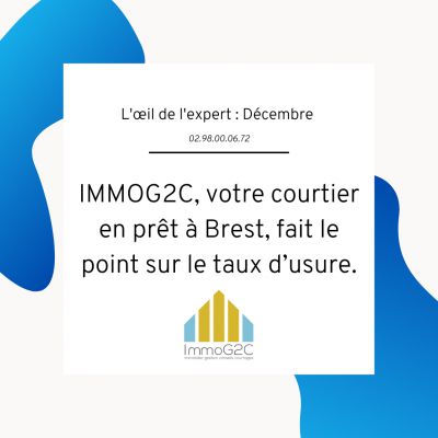 IMMOG2C fait le point sur le taux d’usure