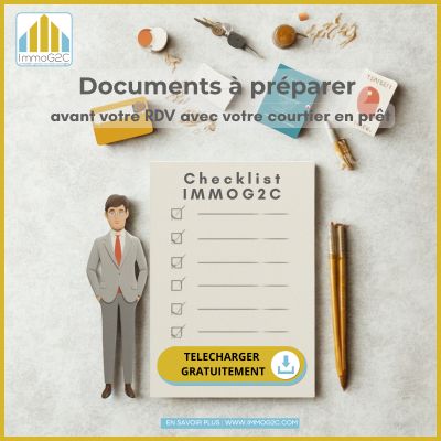 Checklist gratuite : les documents à préparer avant de voir un courtier en prêt immobilier