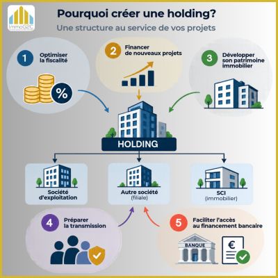Pourquoi créer une holding ? Les avantages pour les entrepreneurs et les investisseurs